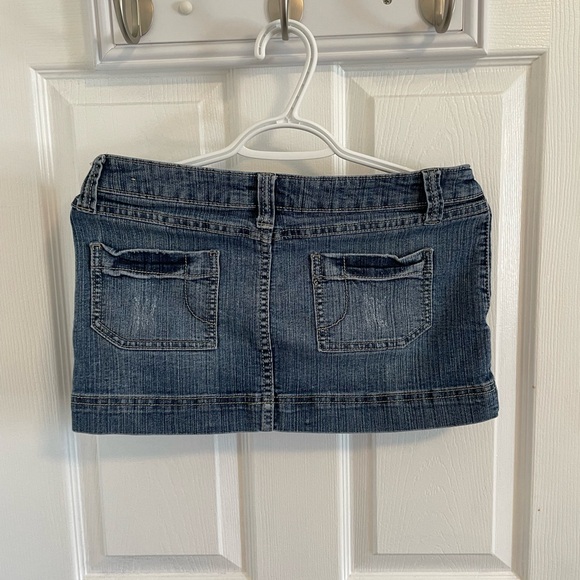 Denim Mini Skirt - Picture 2 of 3